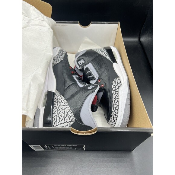 Air Jordan 3 Retro \'Cement\' 2011 (GS) Size 4Y / 5.5 Wmn’s (398614-010) DS OG ALL main image 7